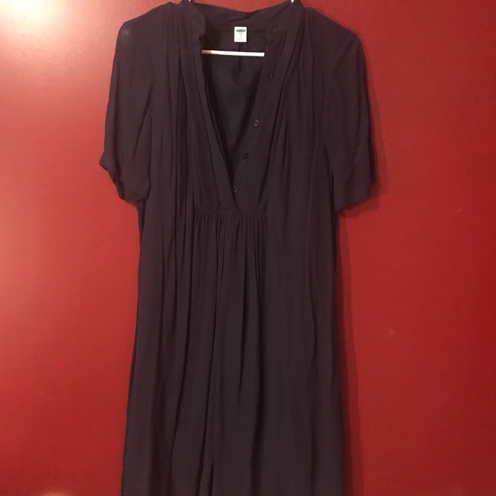 Navy blue dress